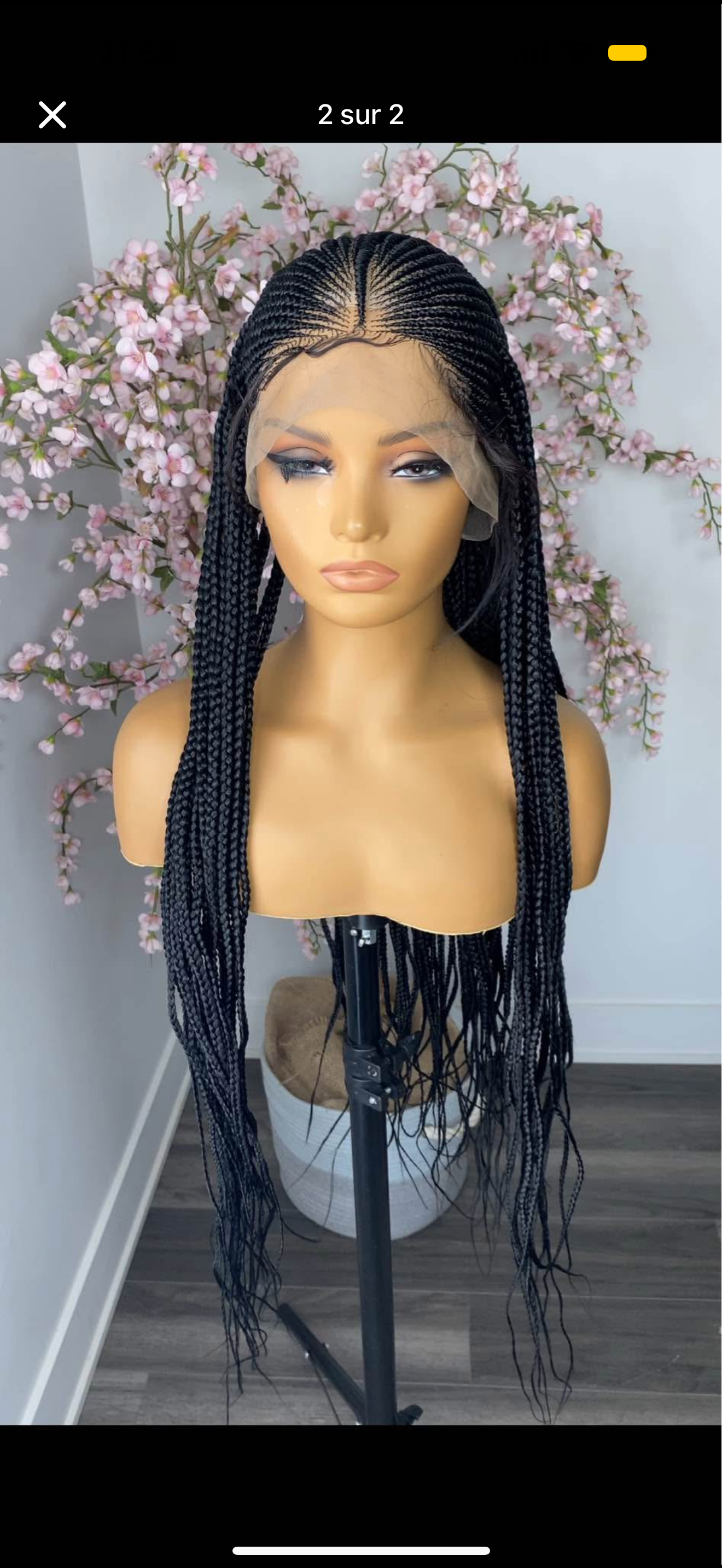 Perruque tresse