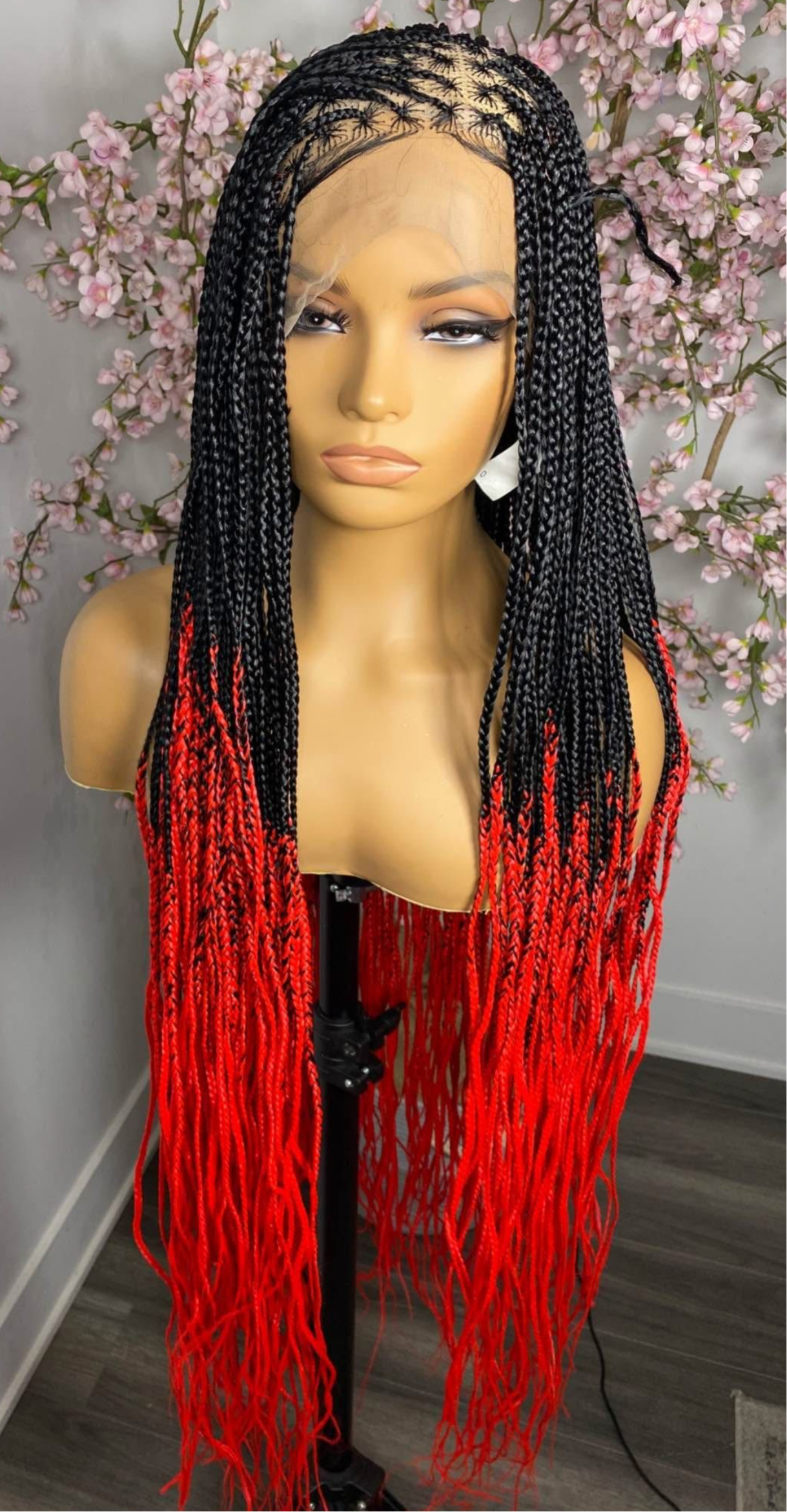 Perruque tresse 2 ton