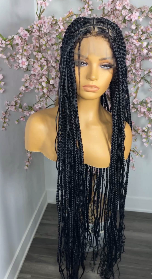 Perruque tresse boho braid