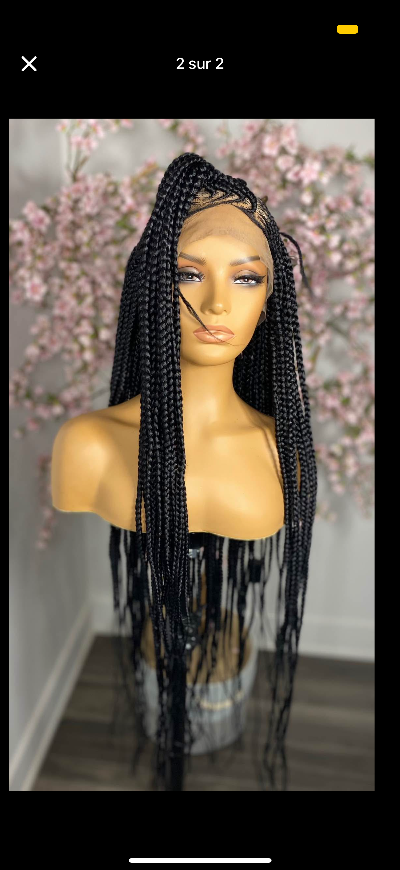 Perruque tresse